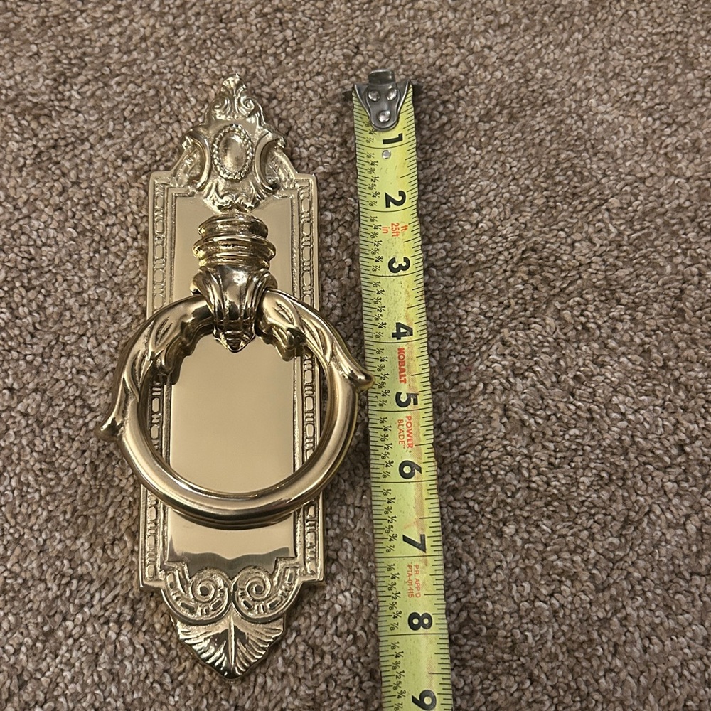 NWT Brass Door Knocker - Picture 4 of 4
